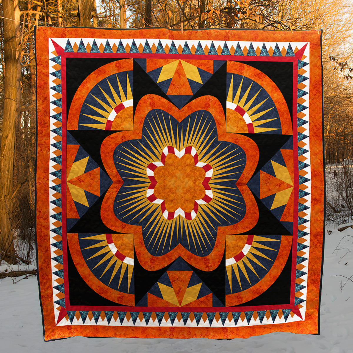 Native American Star Quilt Blanket TN300504D