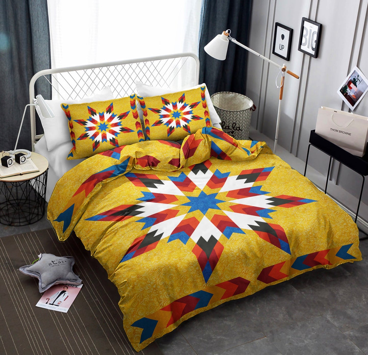 Native American Inspired Star Bedding Sets HN270503MB