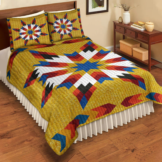 Native American Star Quilt Bedding Set HN270503MBS