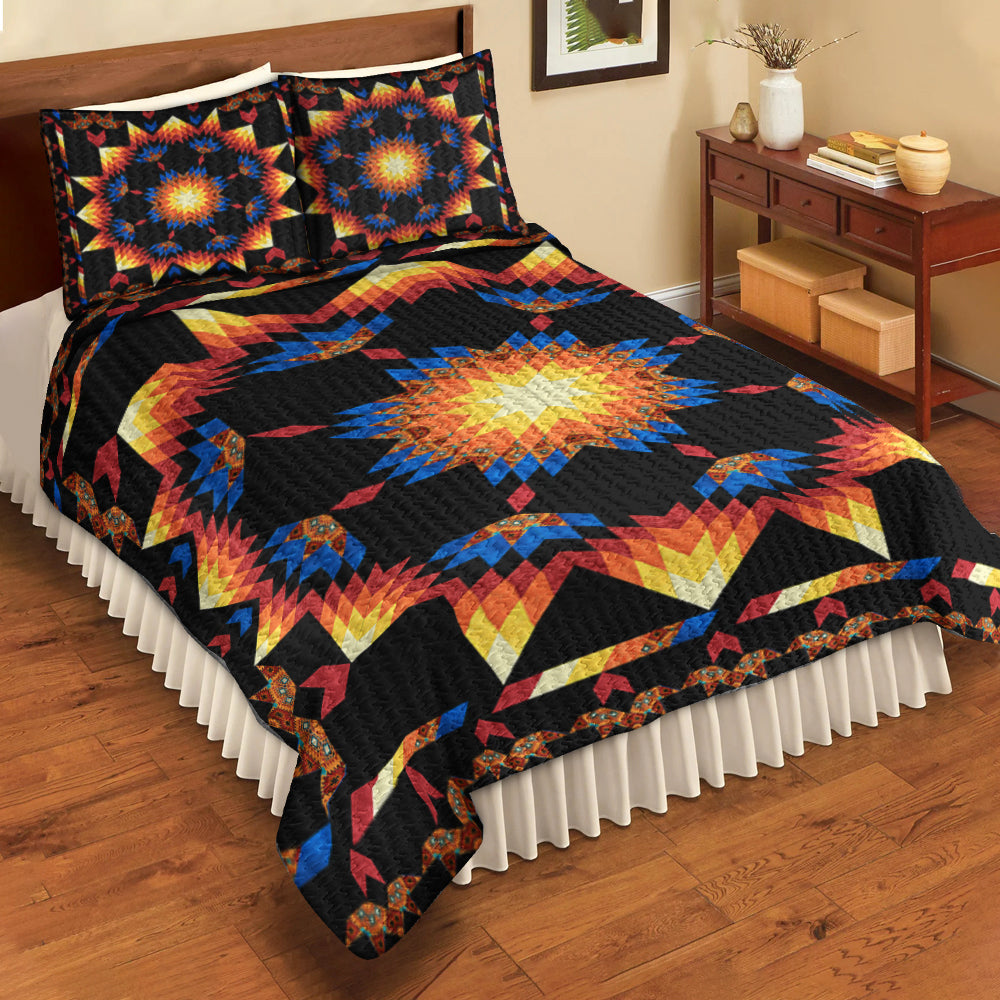 Native American Inspired Star Quilt Bedding Set TL280505QS