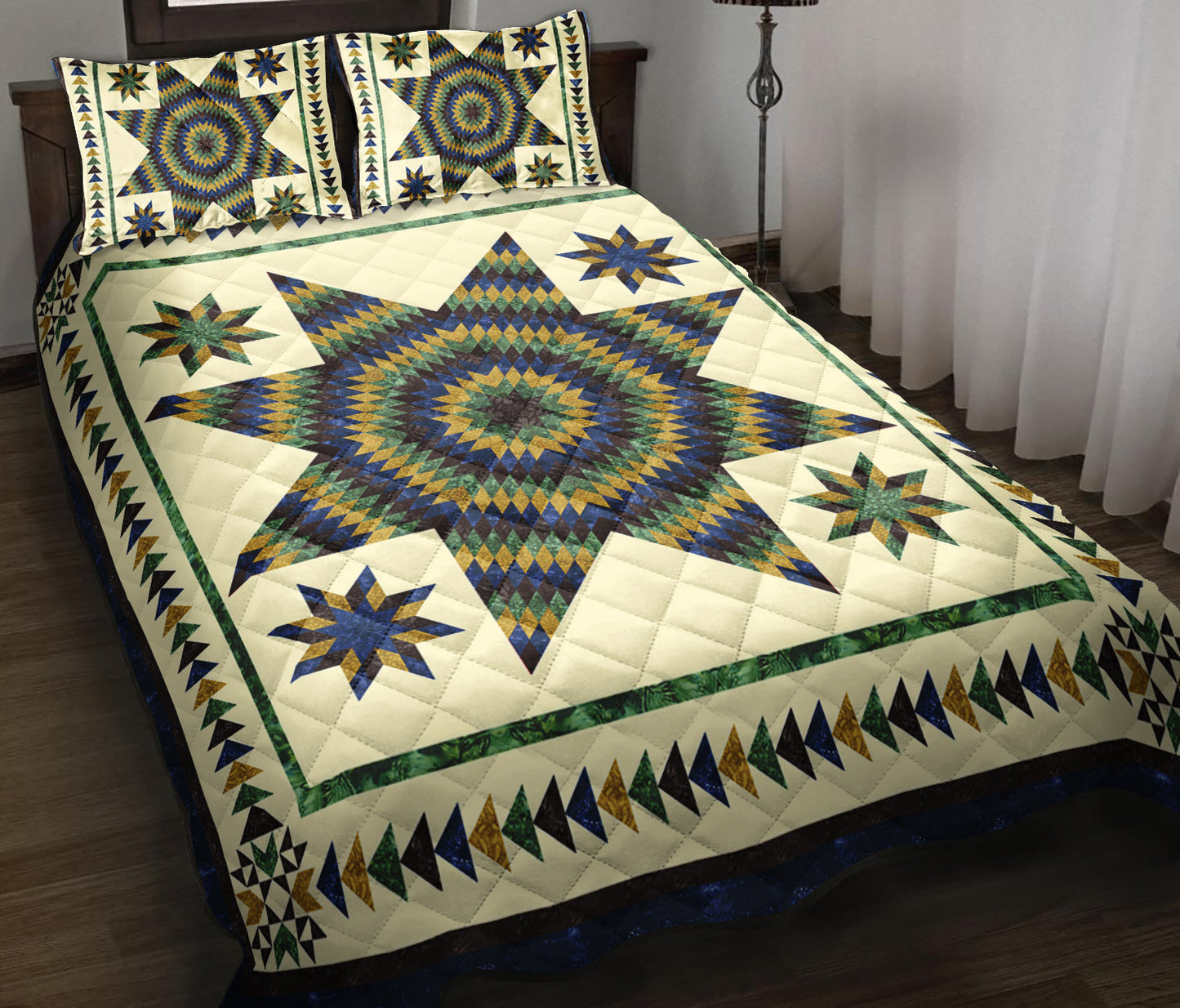 Native American Star Quilt Bedding Set TN250510D