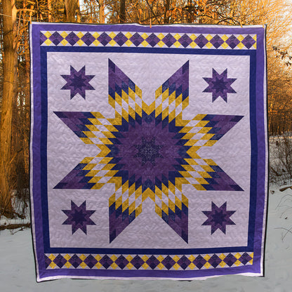 Native American Inspired Star Art Quilt TN270504D