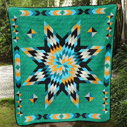 Native American Inspired Star Art Quilt TL03082304BL
