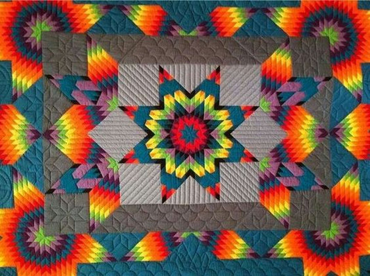 Native American Star CLA1510297Q Quilt Blanket