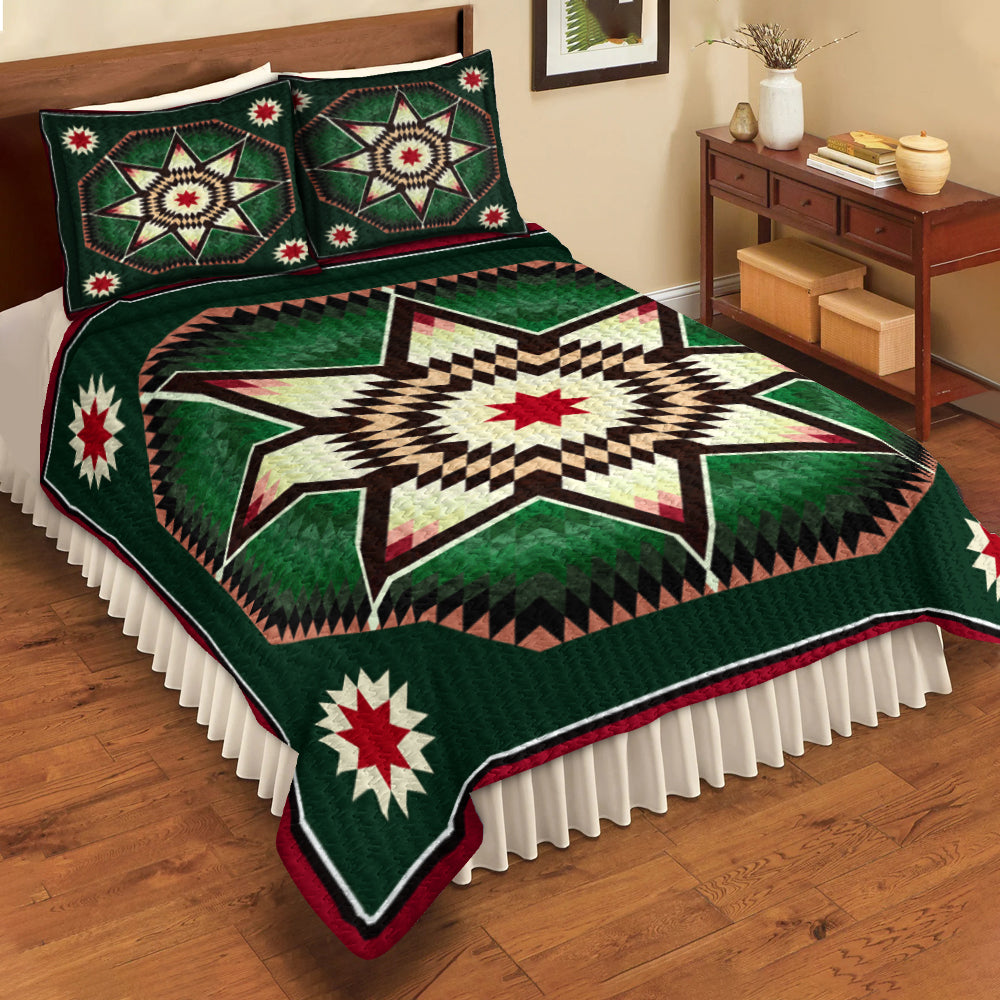 Native American Star Quilt Bedding Set MT230512D