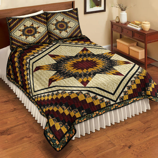 Native American Star Quilt Bedding Set HN280503MBS