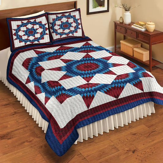 Native American Star Quilt Bedding Set HN240508M