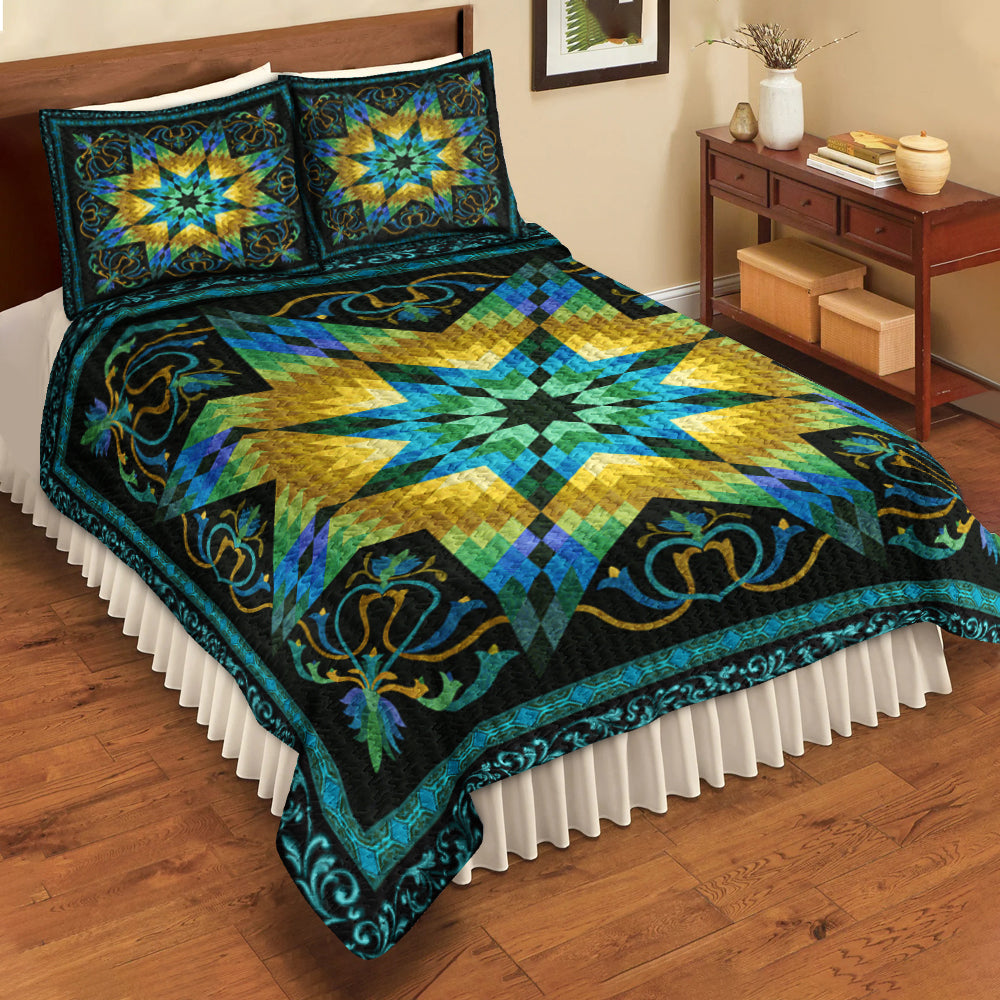 Native American Star Quilt Bedding Set HN260502M