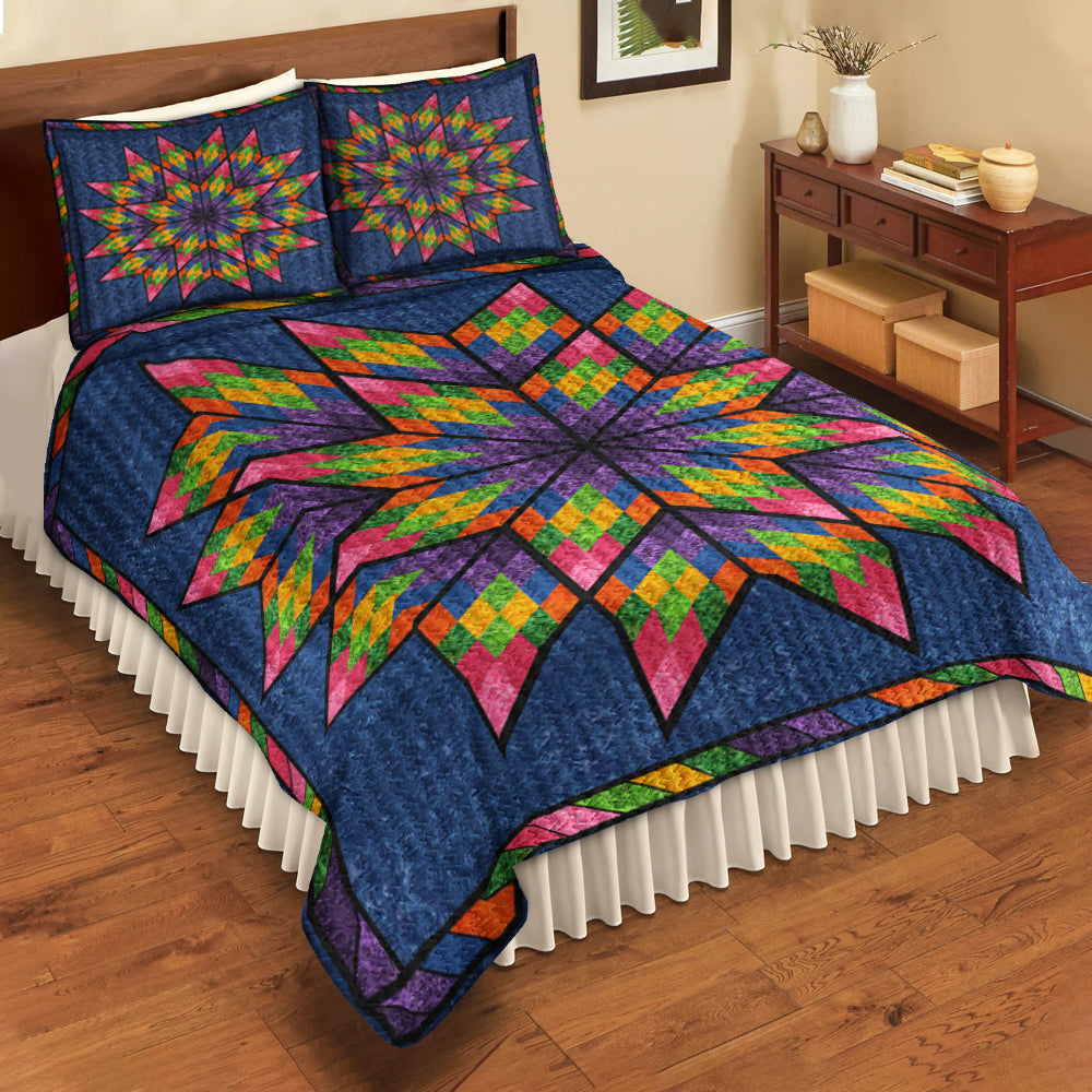 Native American Star Quilt Bedding Set HN260504M