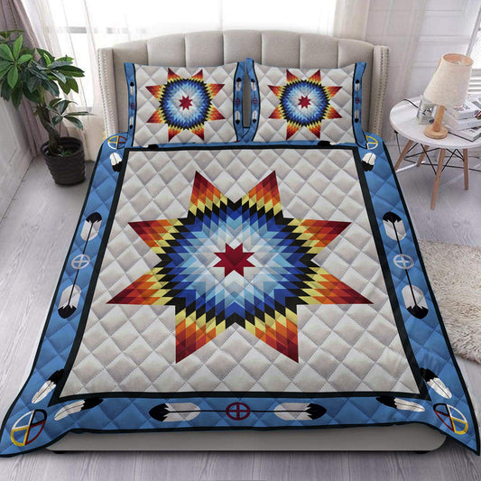 Native American Star Quilt Bedding Set HN290906