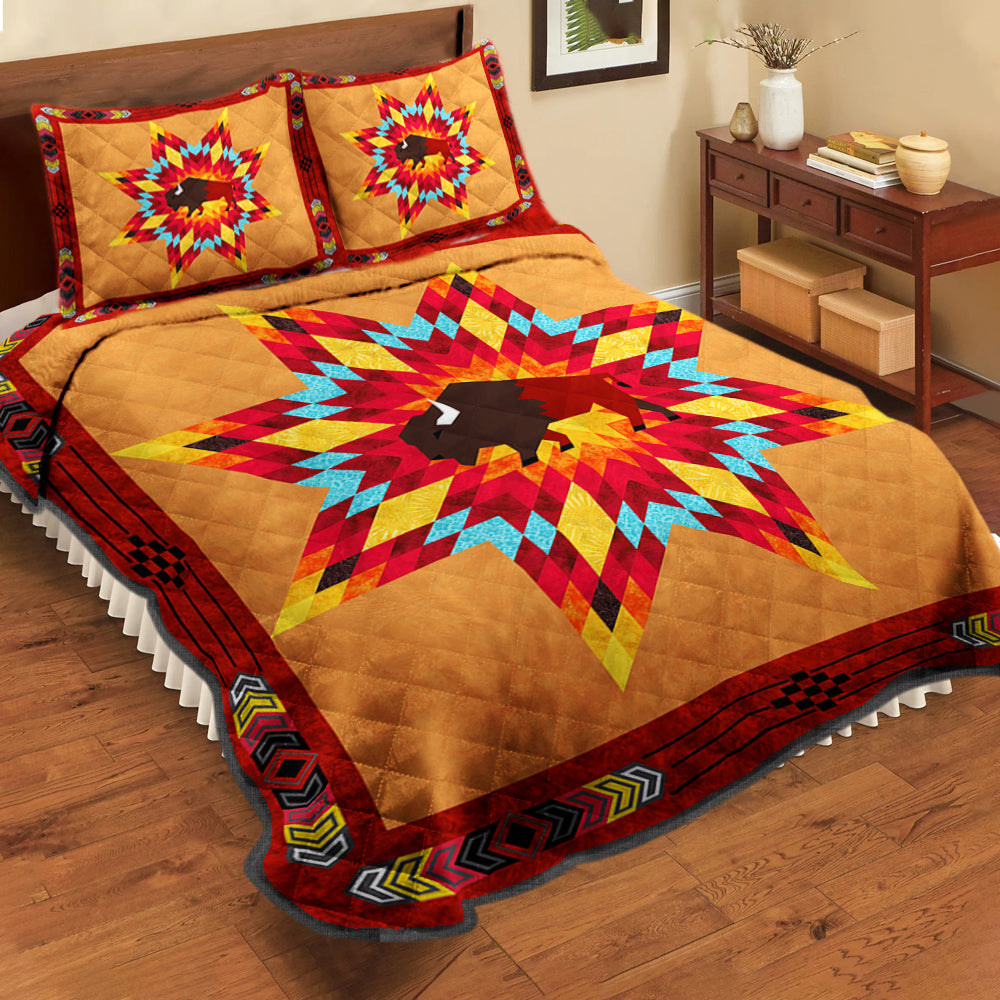 Native American Inspired Star Quilt Bed Sheet TL300504QS