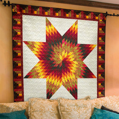 Native American Inspired Star Art Quilt HN200502M