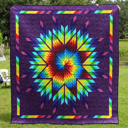 Native American Inspired Star Art Quilt HN250503M