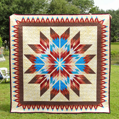 Native American Inspired Star Art Quilt HN250504M
