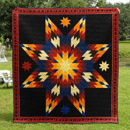 Native American Inspired Star Art Quilt HN250506M