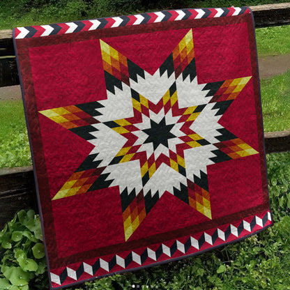 Native American Inspired Star Art Quilt HN260508M