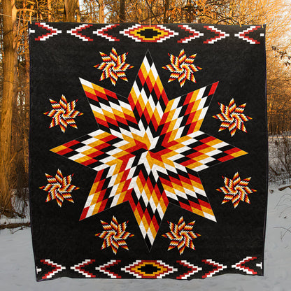 Native American Inspired Star Art Quilt HN270504M