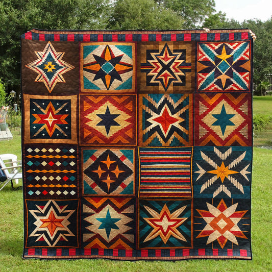 Native American Inspired Star Art Quilt TD170805Y