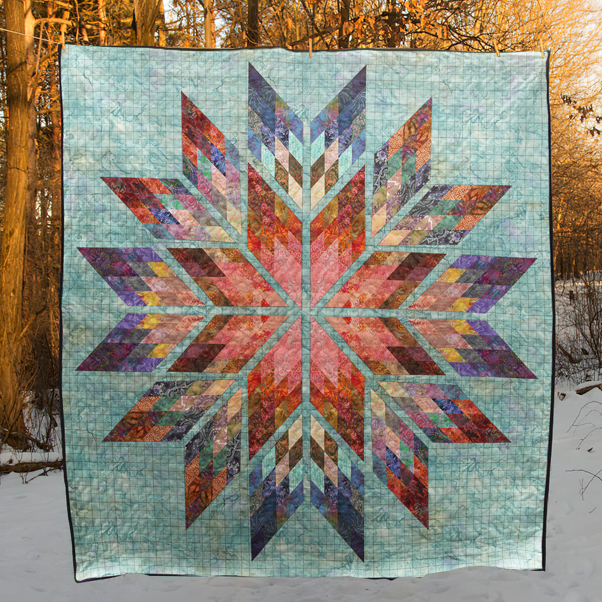 Native American Star Quilt Blanket TL180516Y