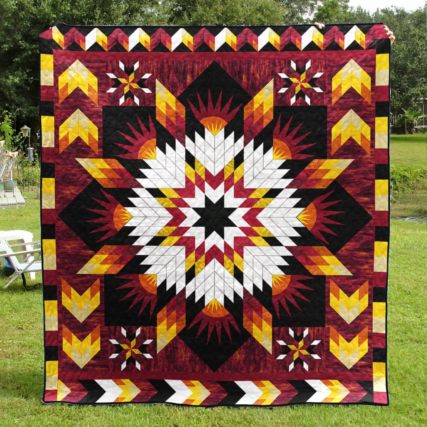 Native American Inspired Star Art Quilt TL260503Y