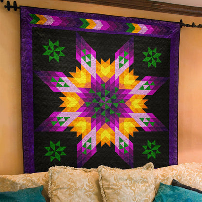 Native American Inspired Star Art Quilt TL300503Y