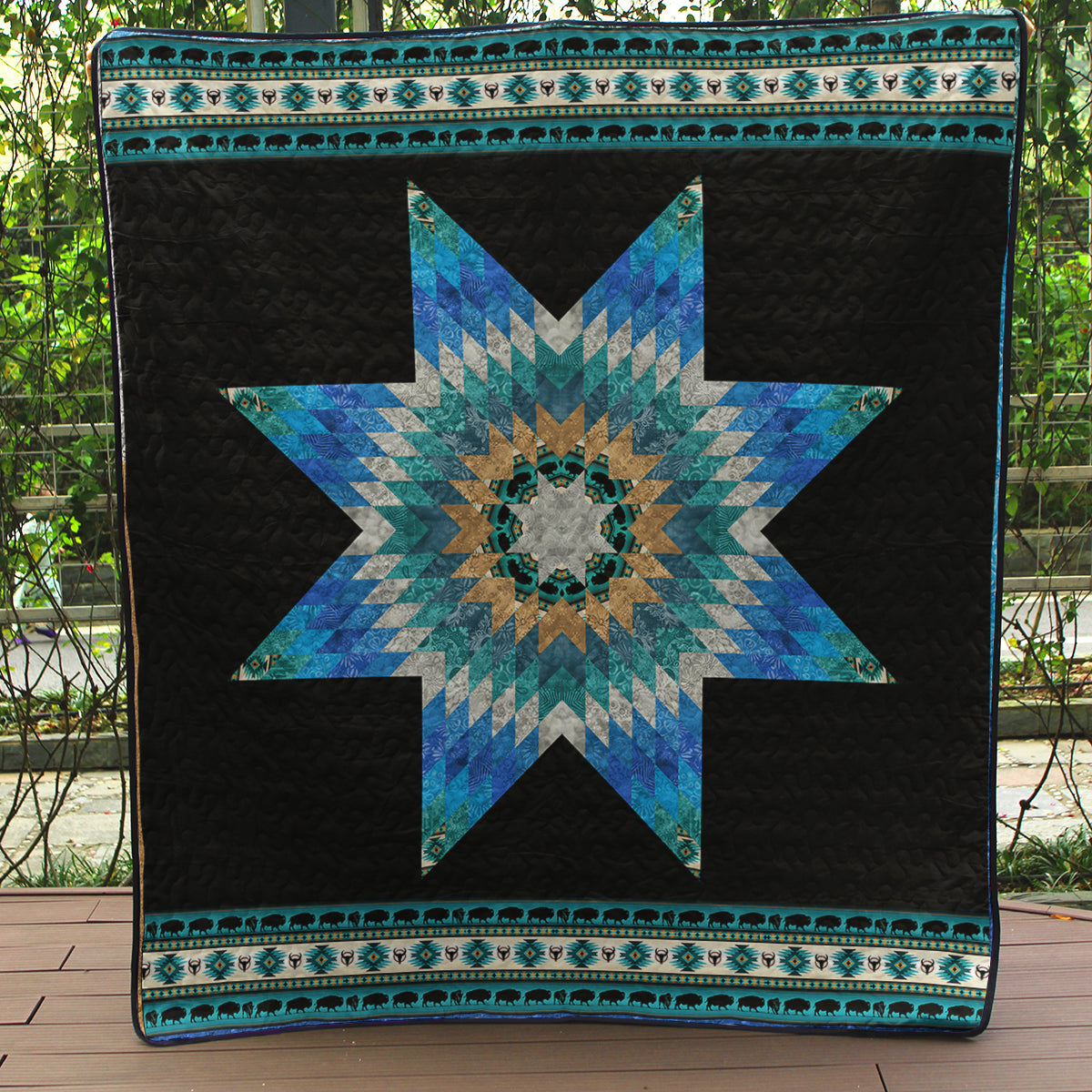 Native American Star Quilt Blanket TN250505D