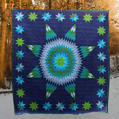 Native American Star Quilt Blanket HN310505M