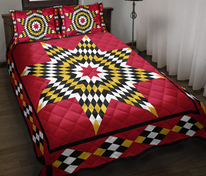 Native American Sundance Star Quilt Bedding Set TN260512D