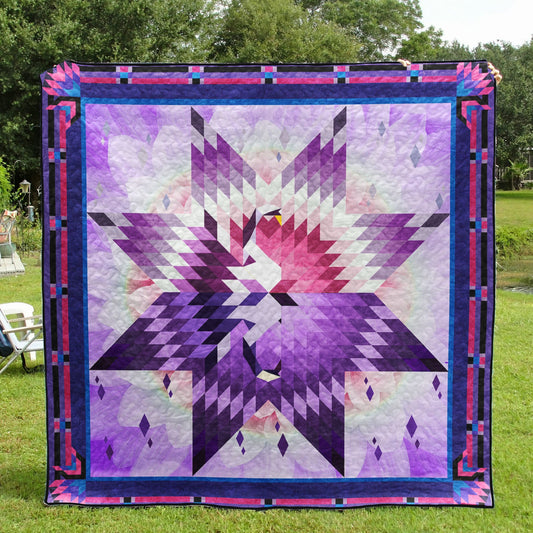 Native American Swan Quilt Blanket HN201003Y