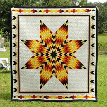 Native Chief Star Art Quilt TL180530Y
