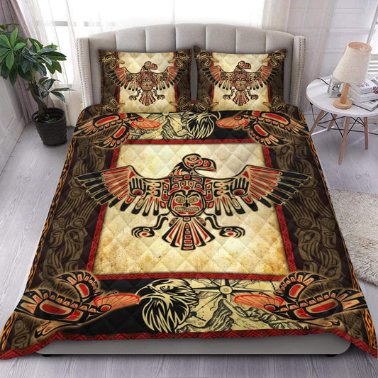 Native Eagle Quilt Bedding Set ND280907