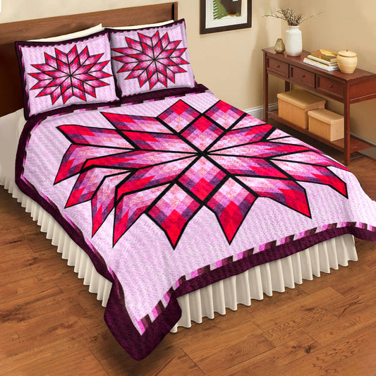 Native Flower Quilt Bedding Set MT310505ABS