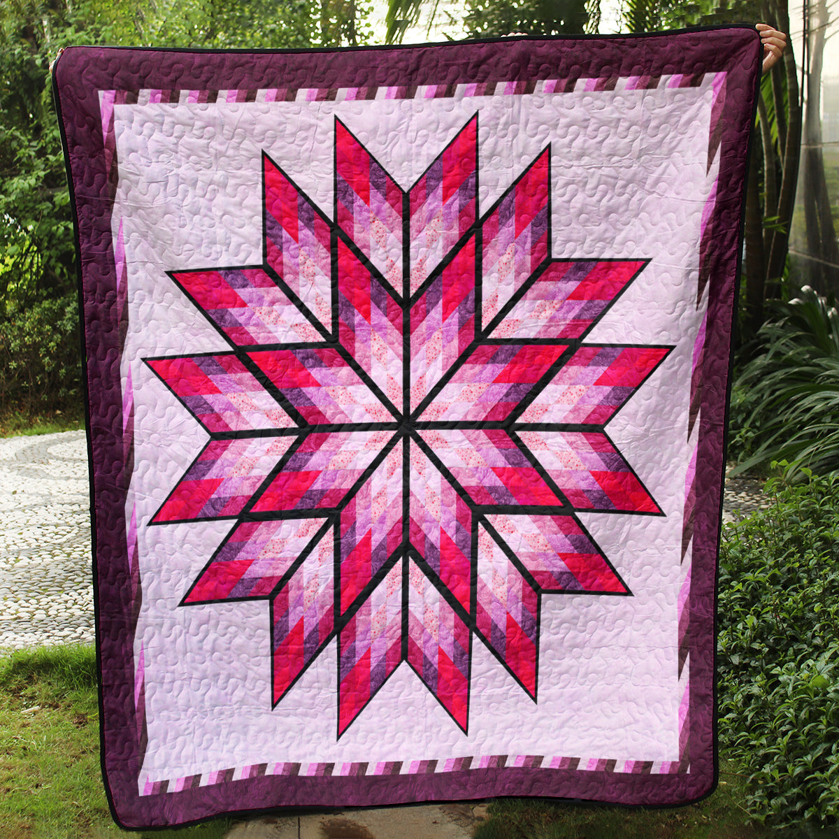 Native Flower Quilt Blanket MT310505A