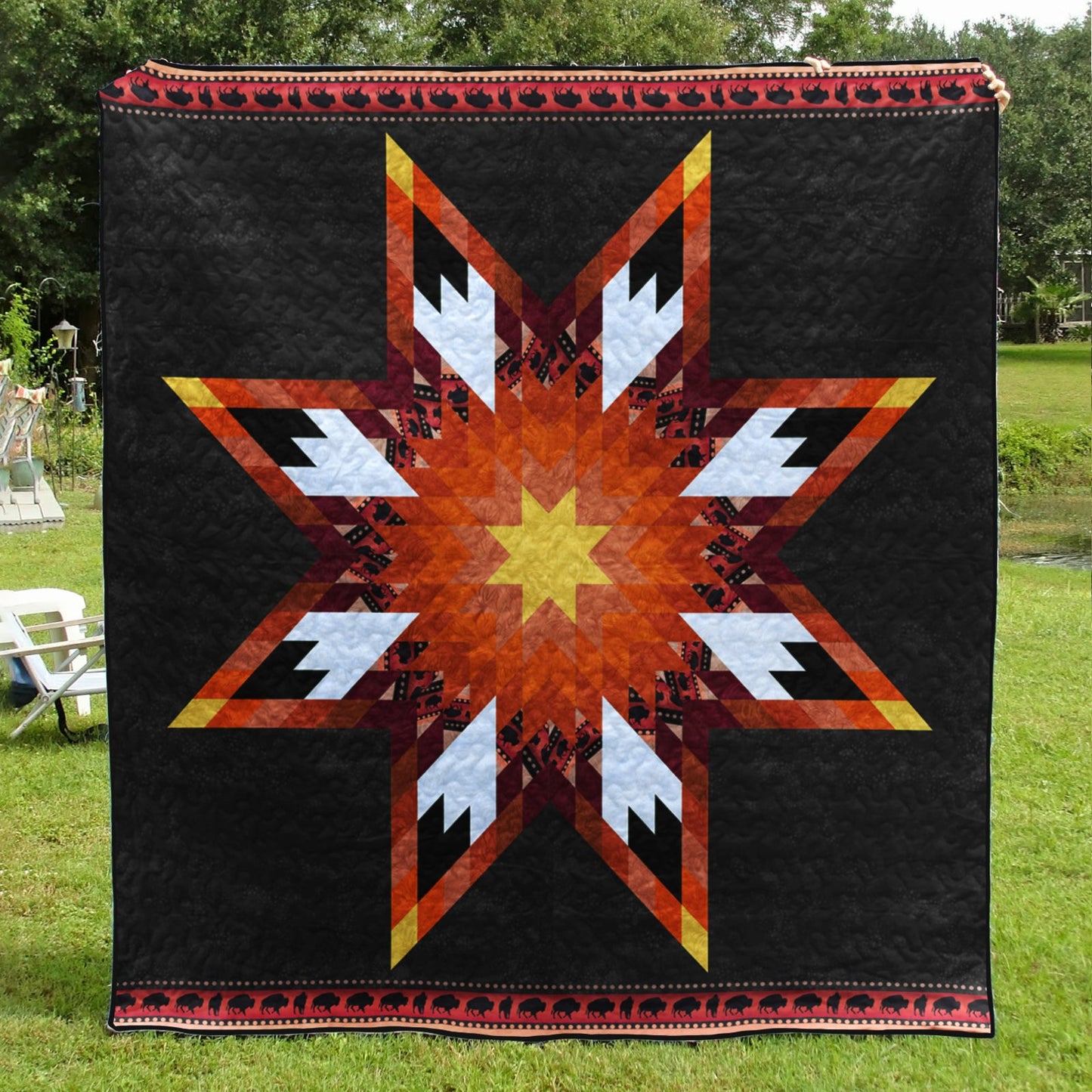 Native Star Quilt Blanket MT260505A