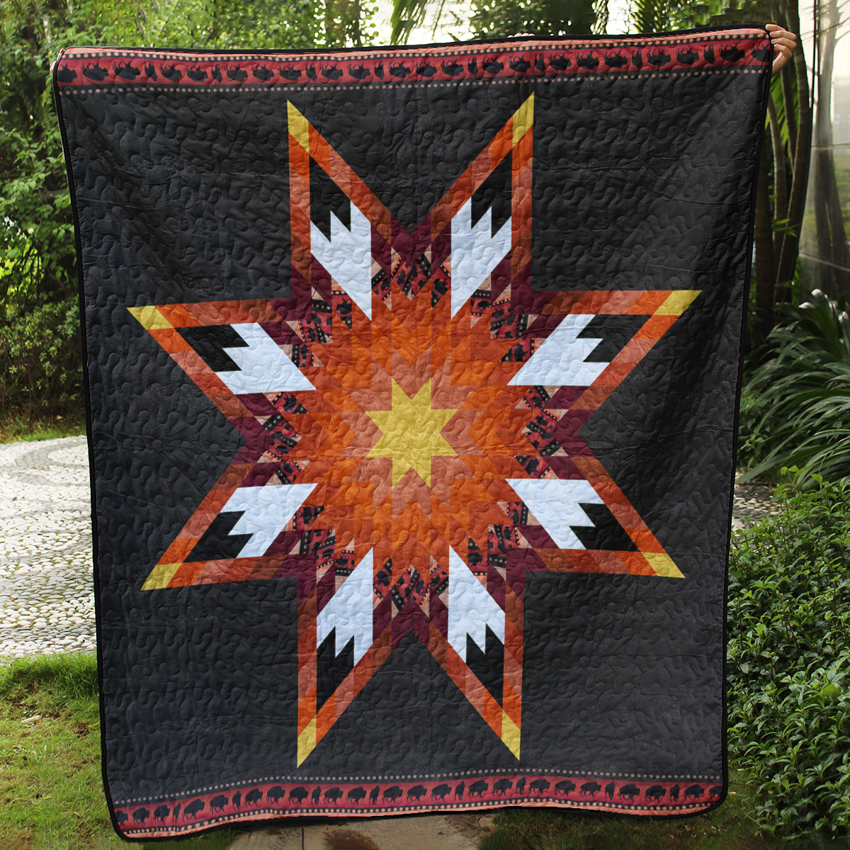 Native Star Quilt Blanket MT260505A
