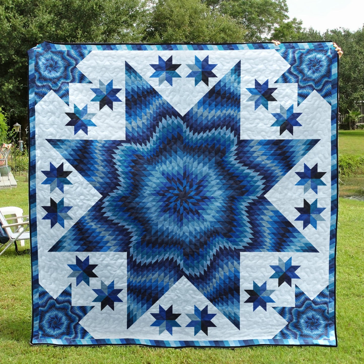 Native American Star Wave Quilt Blanket MT200502M