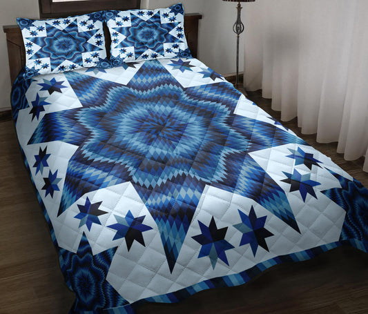 Native American Star Wave Quilt Bedding Set MT230507M