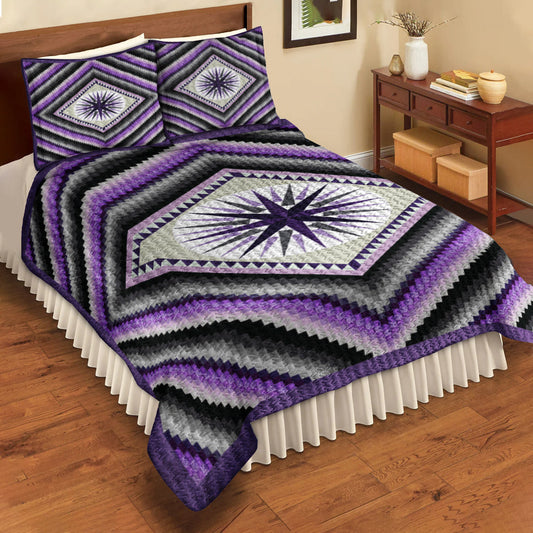 Native Star Quilt Bedding Set MT300503ABS