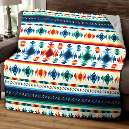 Native America HM220826TT Sherpa Fleece Blanket