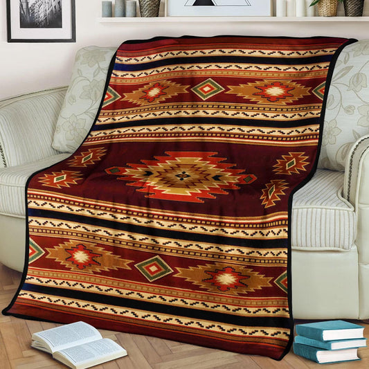 Native America ML300863F Sherpa Fleece Blanket