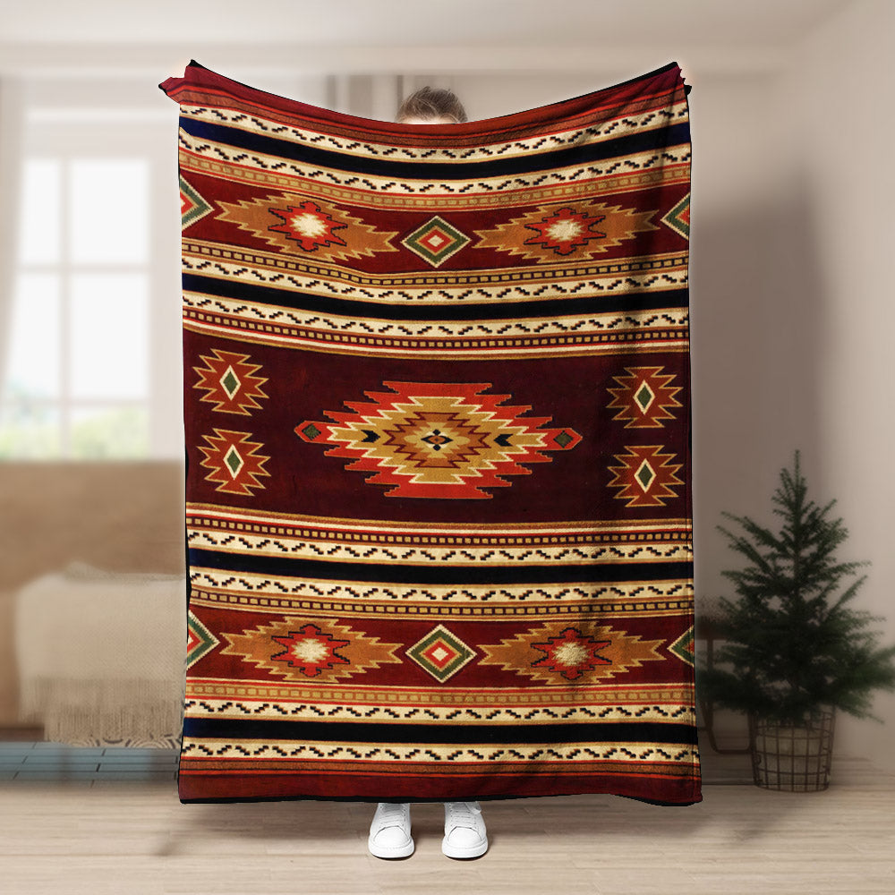 Native America ML300863F Sherpa Fleece Blanket