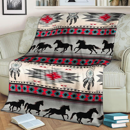 Native American BT171027F Sherpa Fleece Blanket