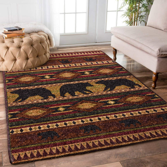 Native American Bear DN0810144R Rug