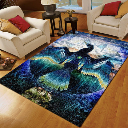 Native American Bird TN160846M Rug