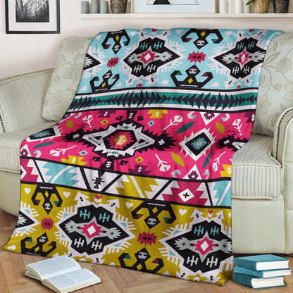 Native American CL150845MD Sherpa Fleece Blanket