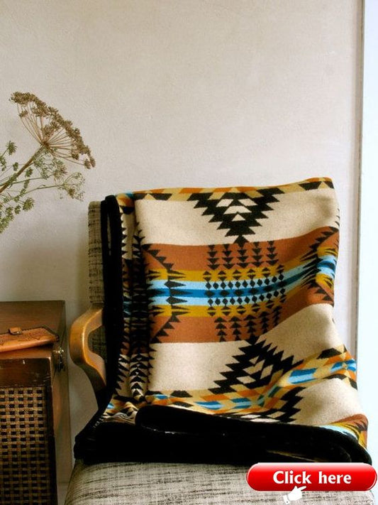 Native American CLM1110136S Sherpa Fleece Blanket