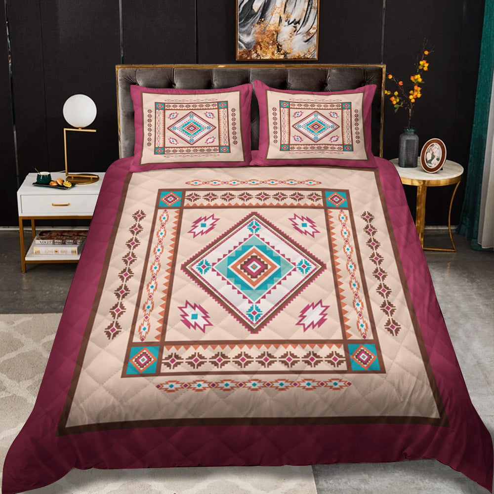 Native American CLM2210159B Quilt Bedding Set