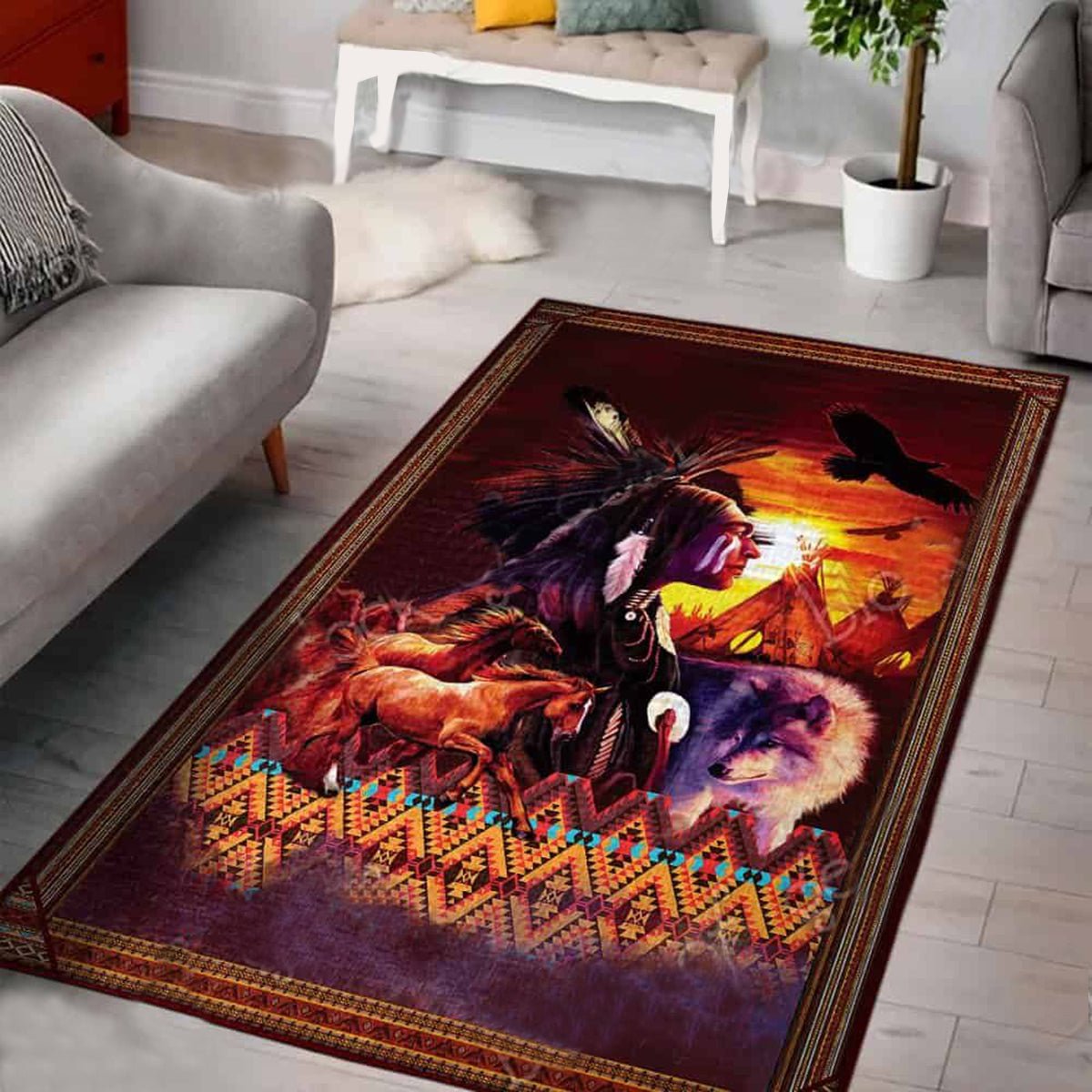 Native American CLM2310378M Rug