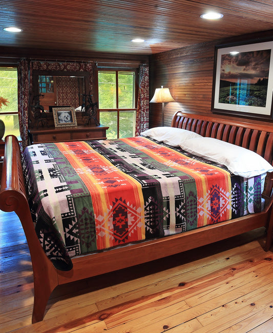 Native American CLM2410241S Sherpa Fleece Blanket