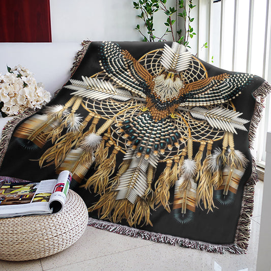 Native American Eagle HT1010114S Throw Blankets For Sofa